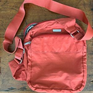 Coral color Cross Body Baggallini Bag